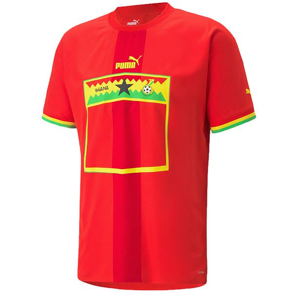 Ghana maglia da calcio da trasferta del seconda maglia da calcio da uomo abbigliamento sportivo maglia da calcio maglia sportiva Coppa del mondo 2022